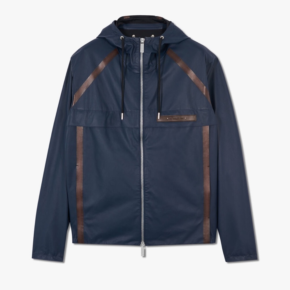 Berluti Nylon Effect Leather B-Way - Size R56 (XXL)